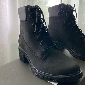 Black Timberland boots